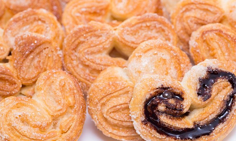 Palmeritas caseras, la receta favorita de los peques (y de los que no lo son tanto)
