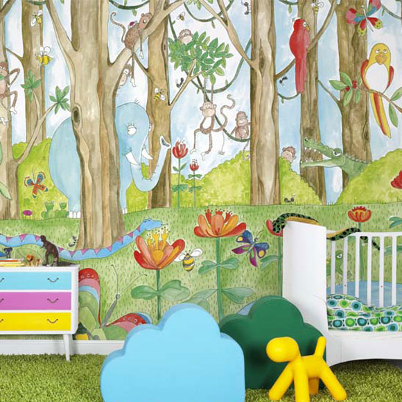 En habitaciones infantiles… ¡Que reine la imaginación!