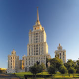 Lujo soviético en el Radisson Royal Hotel, de Moscú