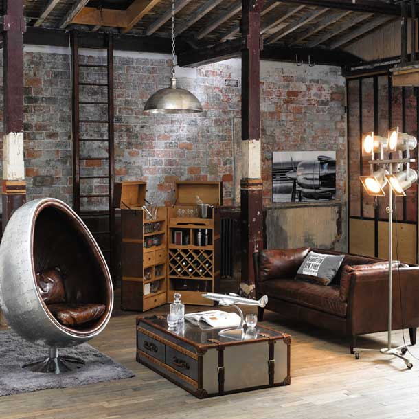 Look industrial: una casa con espíritu de loft