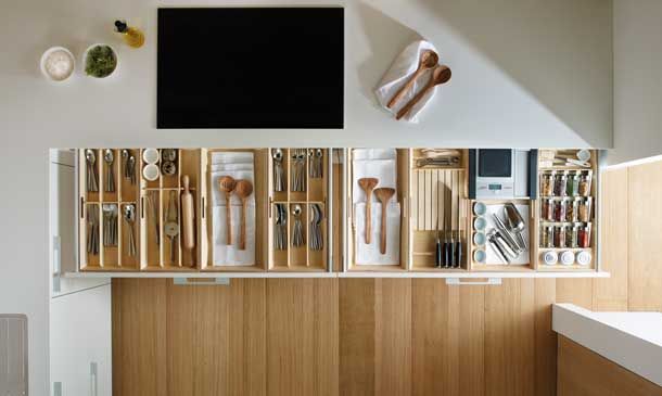 Cómo lograr una cocina práctica y organizada