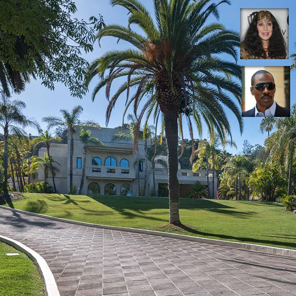 La 'ex mansión' de Cher y Eddie Murphy en Beverly Hills se vende por 75 millones de euros