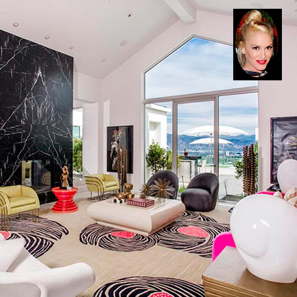 Gwen Stefani y Gavin Rossdale venden su imponente villa de Beverly Hills por 32 millones de euros