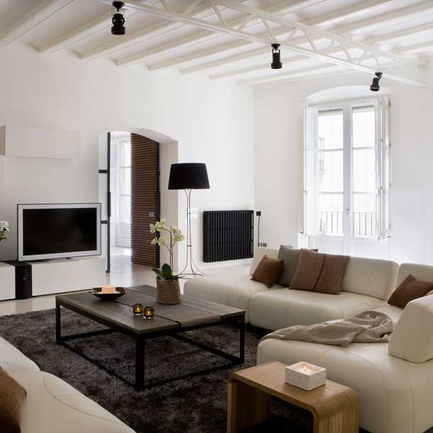 Un piso clásico con 'look' contemporáneo