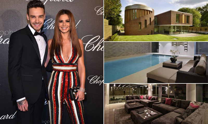 La impresionante mansión que alquila (o vende) Cheryl Cole tras mudarse con Liam Payne en la recta final de su embarazo