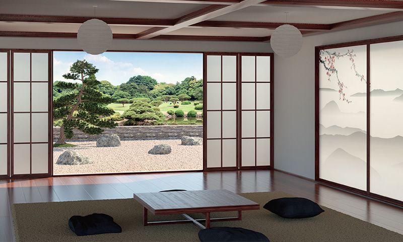 salón estilo japonés