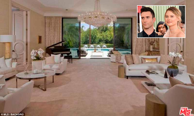 Conoce la espectacular mansión que Adam Levine y Behati Prinsloo venden en Los Ángeles