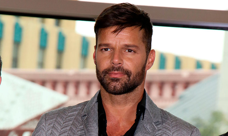 Ricky Martin en una de sus últimas apariciones públicas