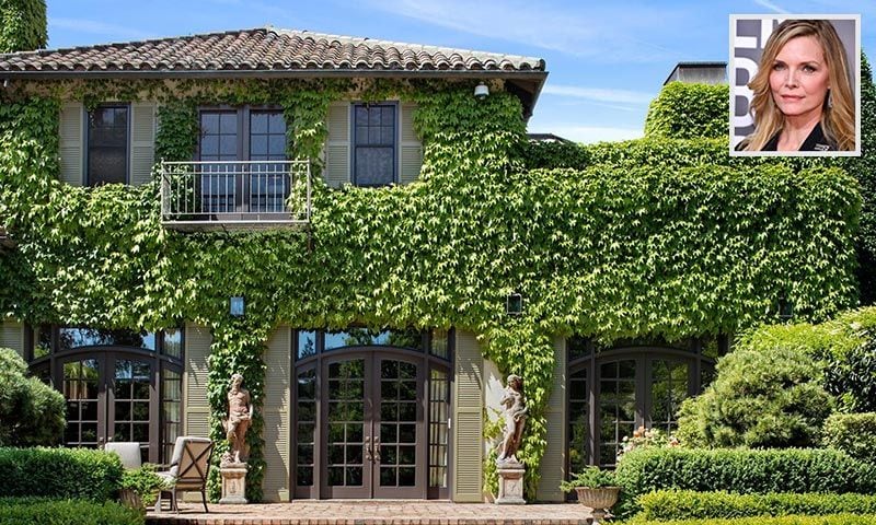 Michelle Pfeiffer vende su espectacular mansión de California por más de 23 millones de euros