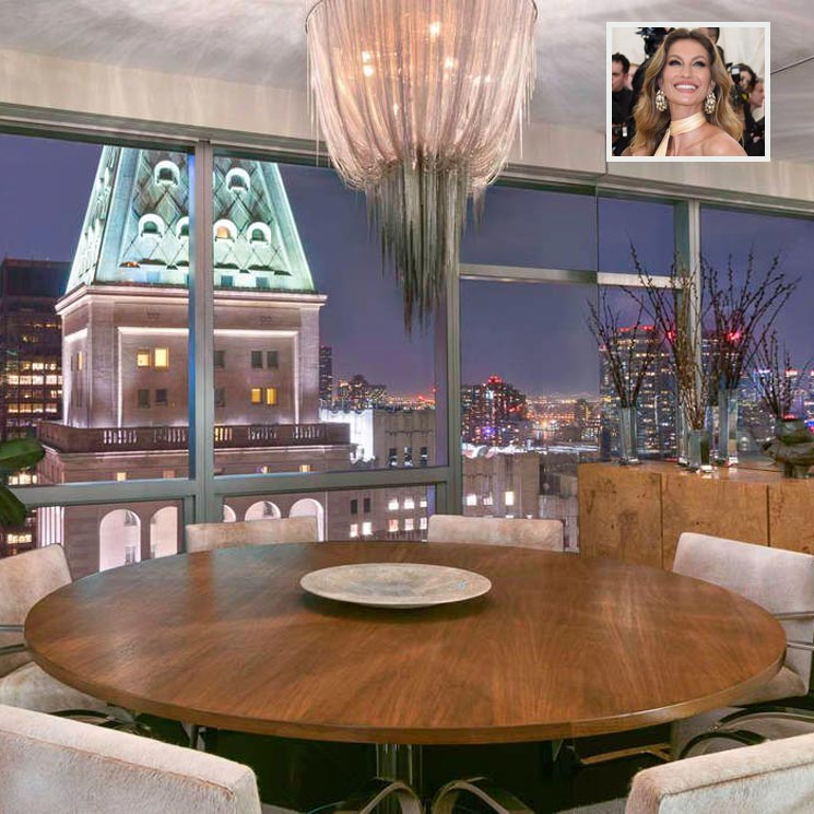 Así es el espectacular  apartamento que Gisele Bündchen vende en Nueva York