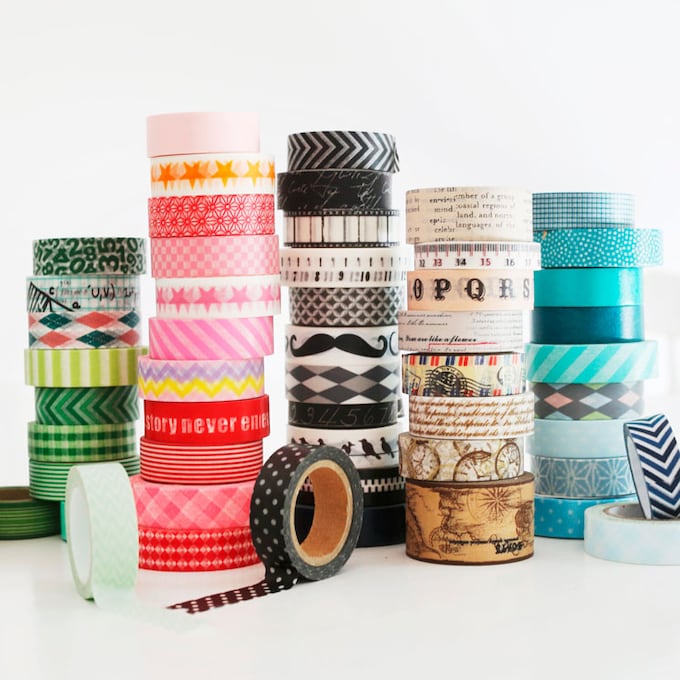 Ideas de decoración con 'washi tape'