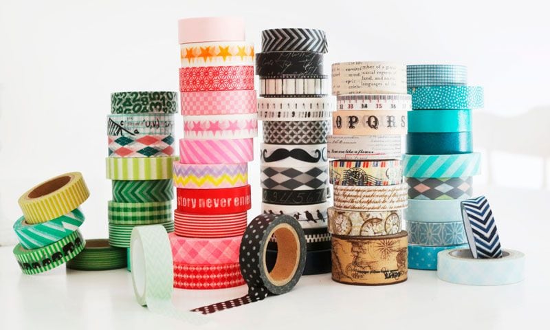 Ideas De Decoracion Con Washi Tape