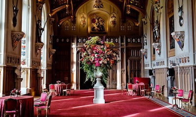 Así se decoró el interior del Castillo Windsor para la boda de la princesa Eugenia de York