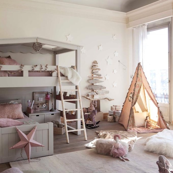 Dormitorios infantiles que ayudan a conseguir un buen descanso