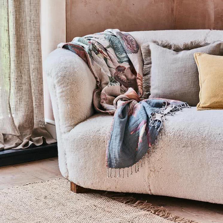 Mantas de sofá para las tardes de frío