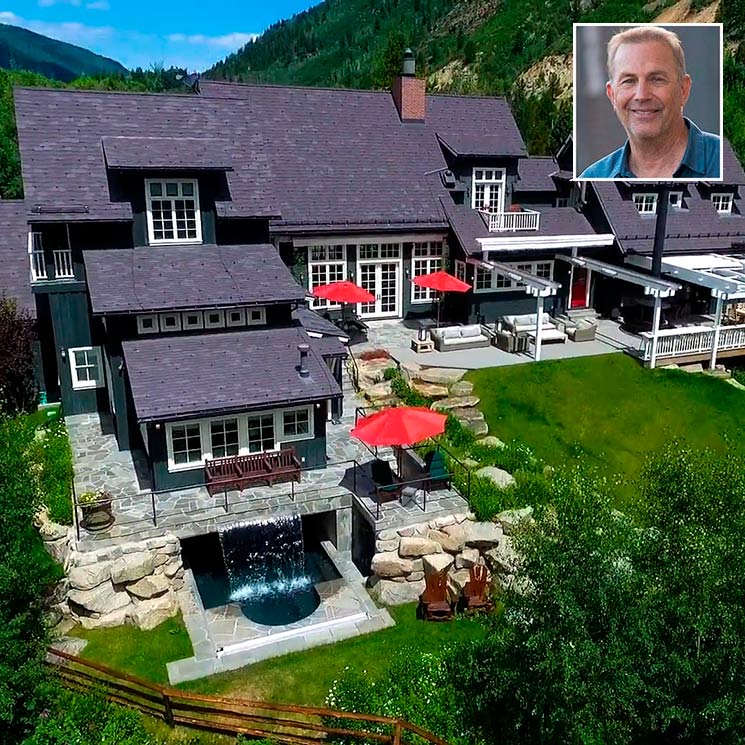 Kevin Costner alquila su lujoso rancho de Aspen, en Colorado, ¿quieres verlo?