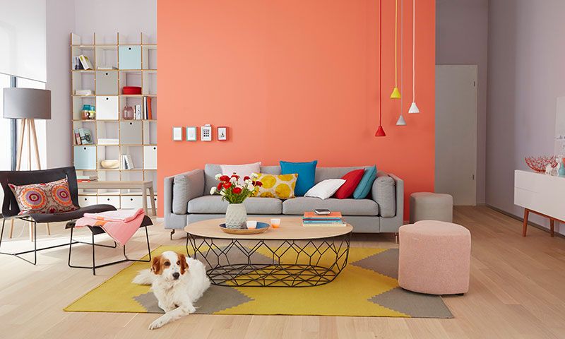 Ideas de decoración con 'Living Coral', el color Pantone 2019