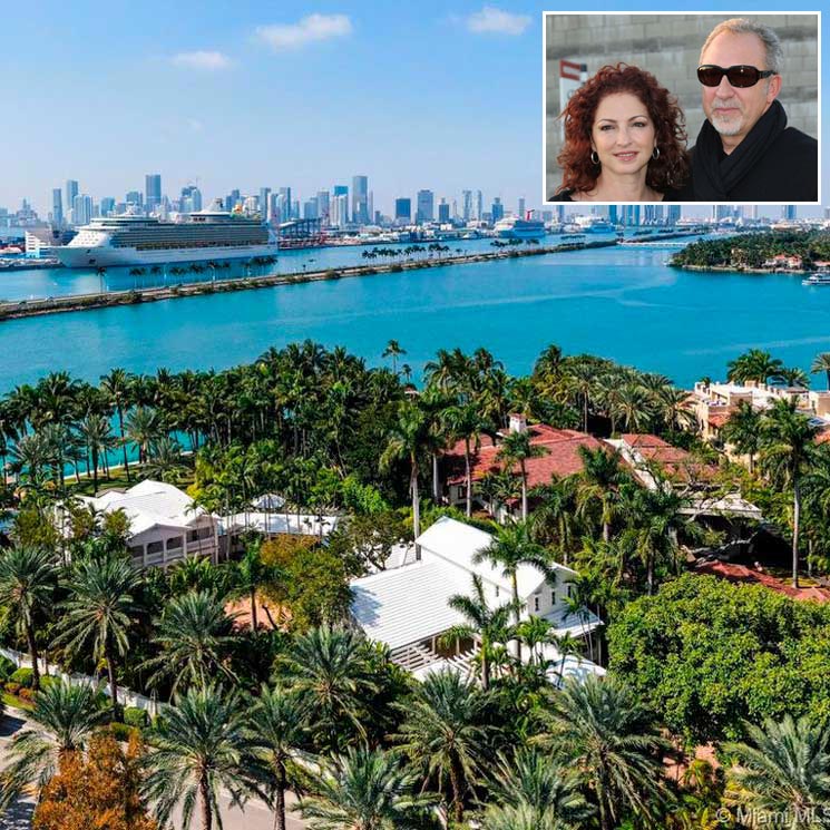 Descubre qué tiene de especial la mansión de Gloria Estefan para que valga casi 30 millones de euros