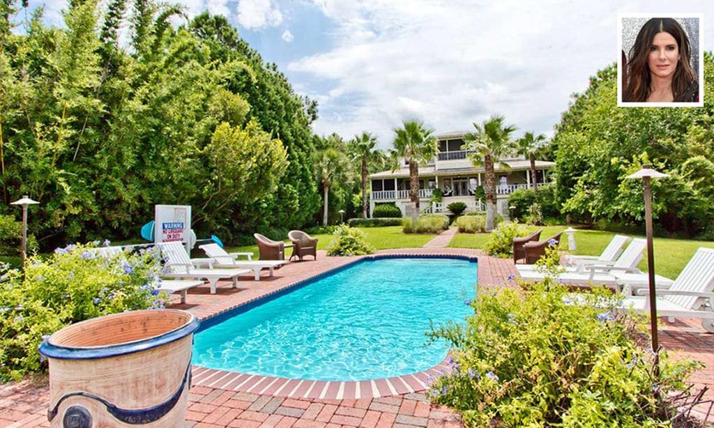 Así está decorado el 'refugio playero' que Sandra Bullock vende en la isla de Tybee