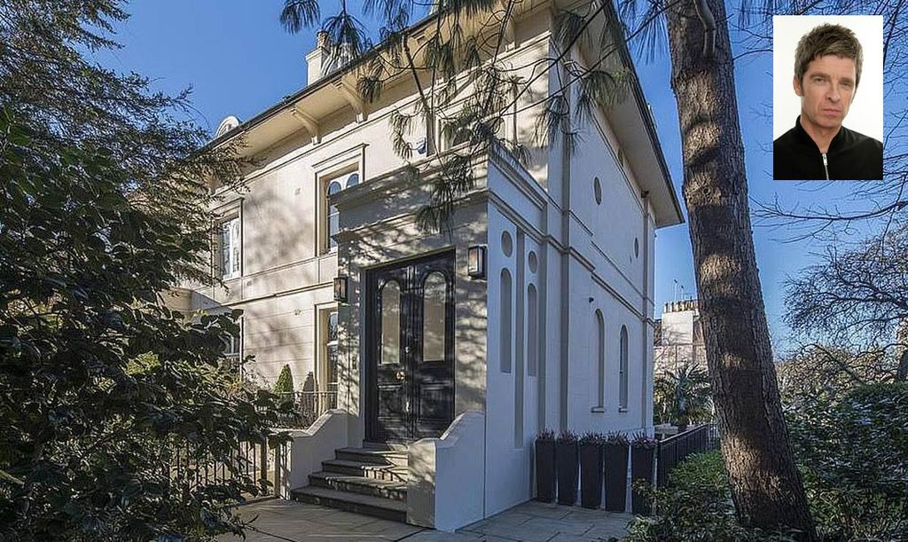 Noel Gallagher vende su casa londinense. ¿Quieres ver cómo vive una estrella del rock?