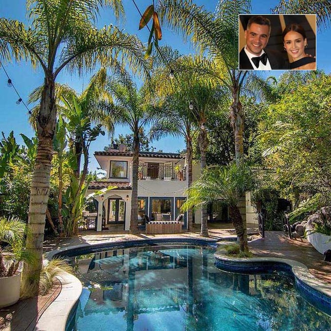 Así es la casa de estilo español que Jessica Alba vende en Beverly Hills
