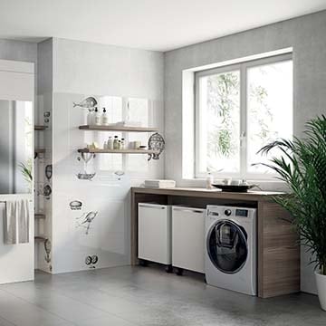 Donde colocar una secadora en tu hogar — Especialistas en reformas de  baño,cocina y accesorios para el hogar