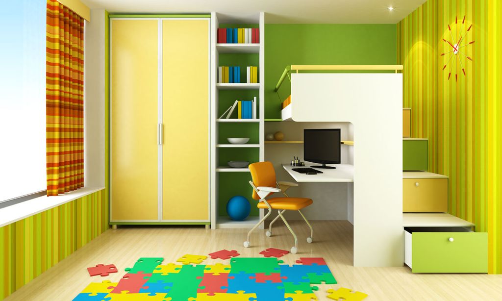 Escritorios infantiles prácticos y originales