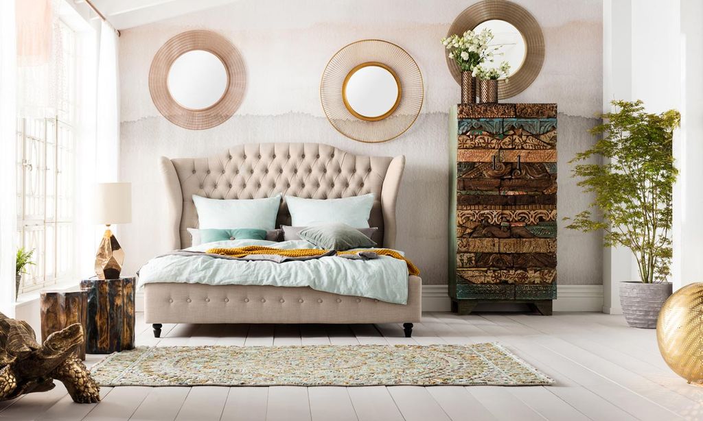 Cabeceros originales para dar carácter y estilo al dormitorio de matrimonio