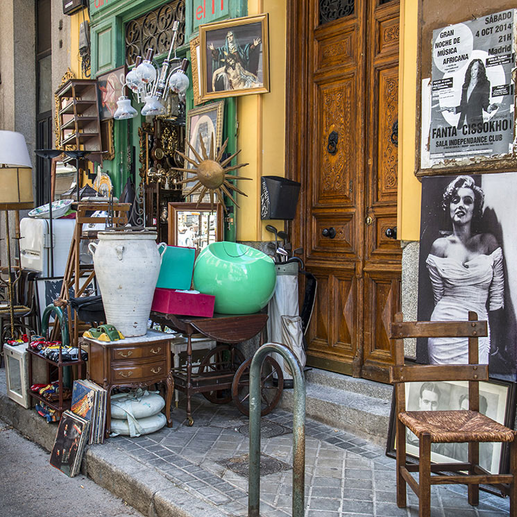 Mercados 'vintage' alrededor de Europa