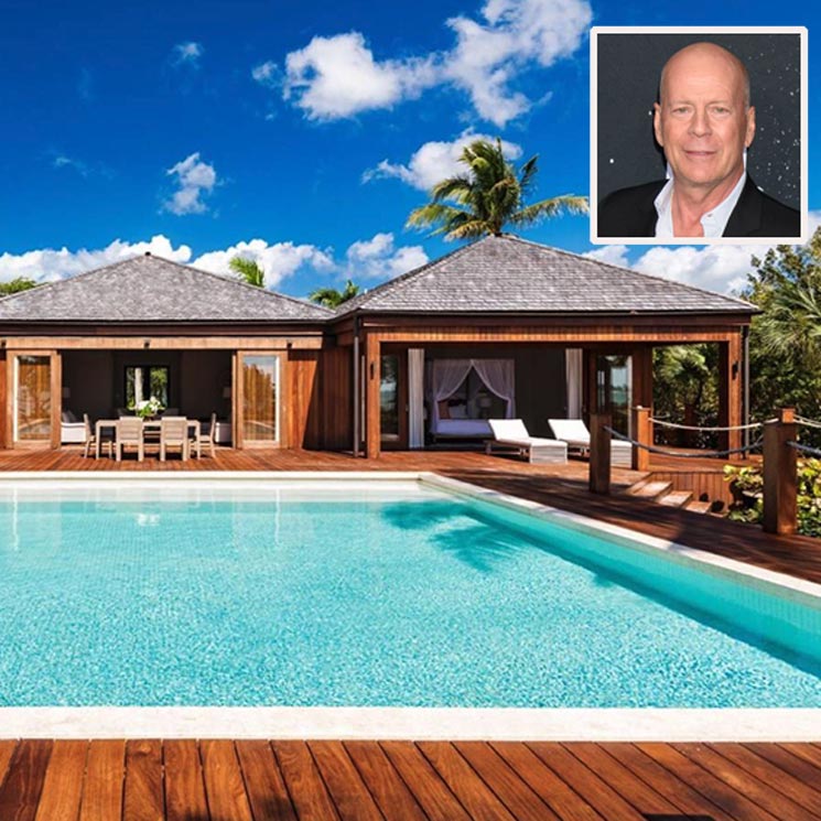 ¿Quieres ver la mansión en el Caribe que Bruce Willis acaba de poner a la venta?