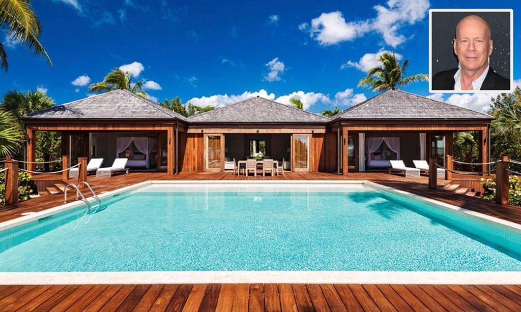 ¿Quieres ver la mansión en el Caribe que Bruce Willis acaba de poner a la venta?