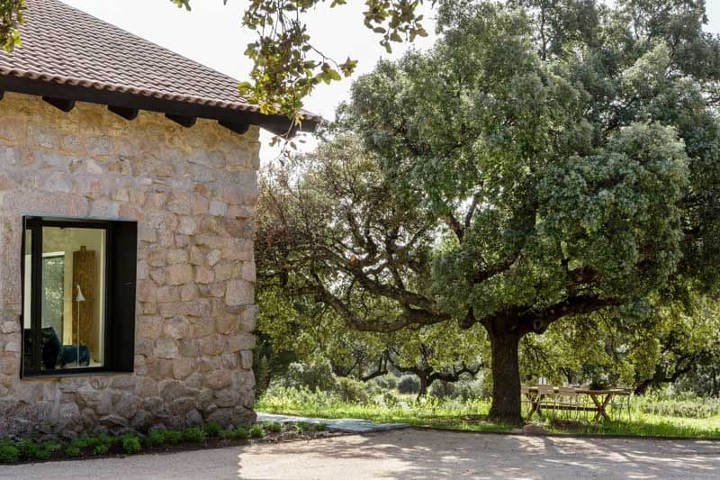 Decoración de interiores: Una casa de campo en piedra y decoración