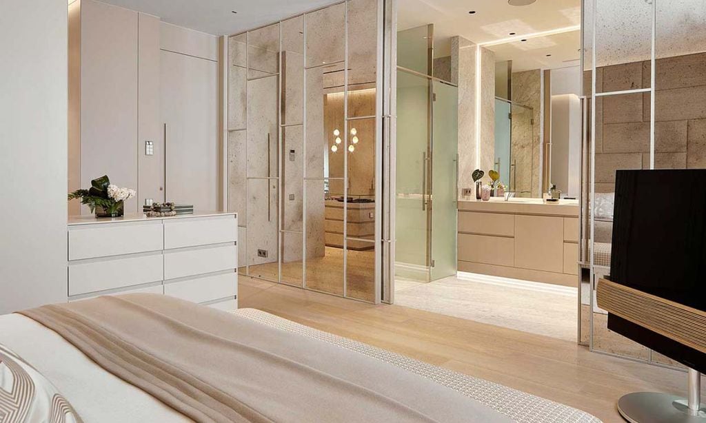 Ideas y consejos para lograr un dormitorio en suite con baño y vestidor
