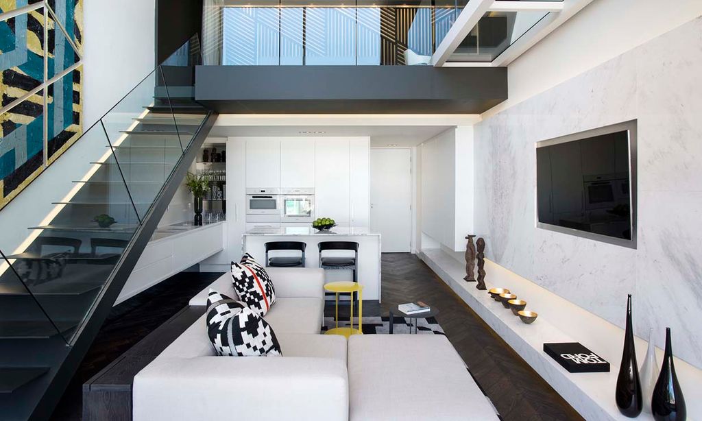 Un apartamento dúplex de estilo urbano bien resuelto en pocos metros