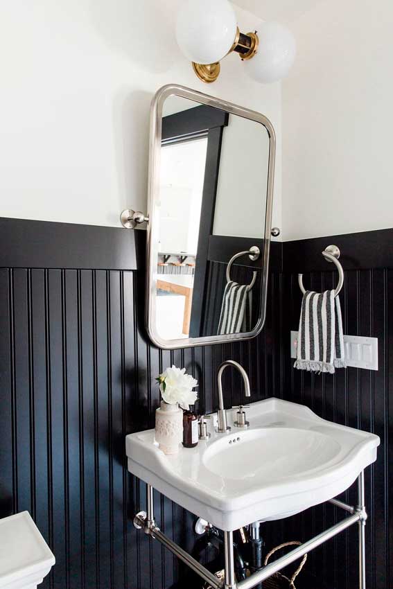 Baños decorados con toques en negro - Foto 1
