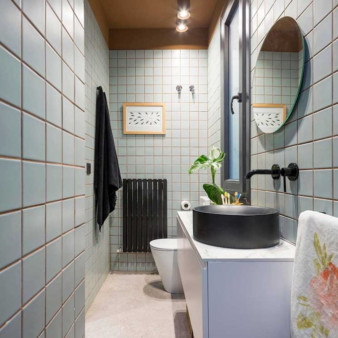 Descubre otra manera diferente y original de decorar con azulejos el cuarto de baño
