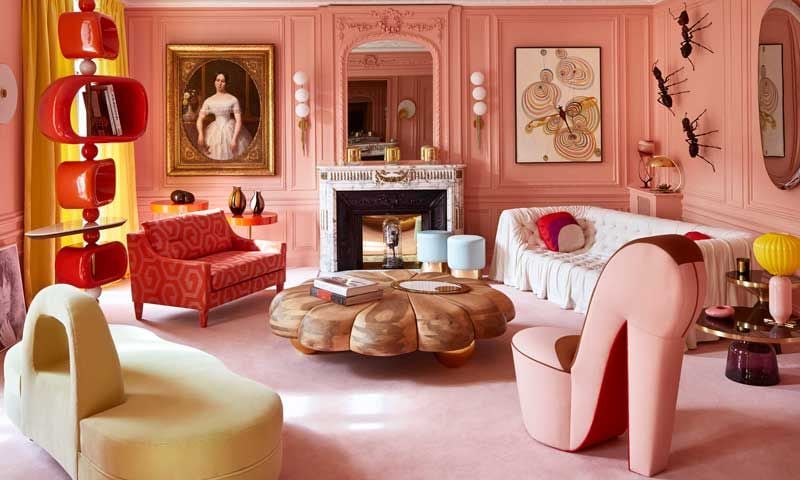 interiores con un estilo atrevido