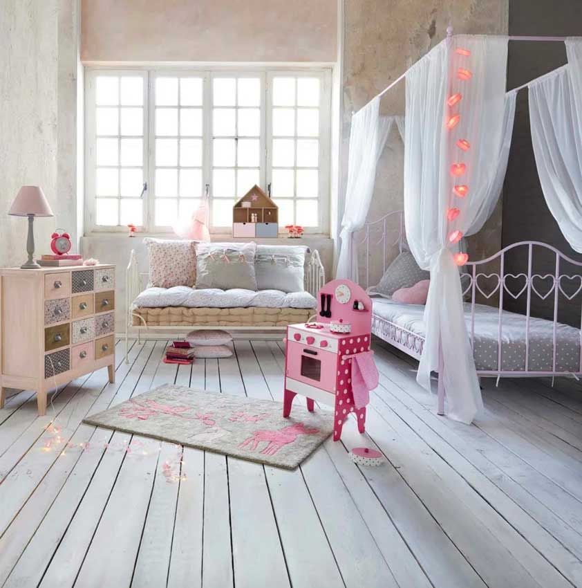 Decoracion Dormitorios Como Decorar Con Estilo Vintage La Habitacion Infantil Foto 1