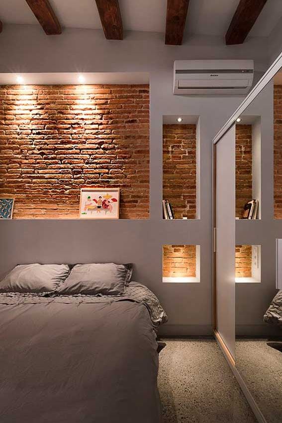 Decoración dormitorios Las mejores ideas para hacer un cabecero de obra Foto 1 Decoración dormitorios Las mejores ideas para hacer un cabecero de obra Foto 1