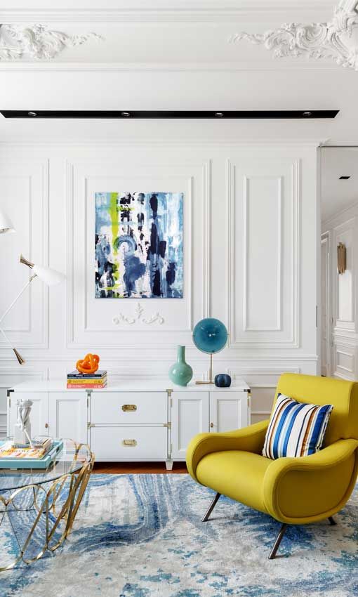 Decoracion Interiores Un Piso Moderno De Estilo Eclectico Y A