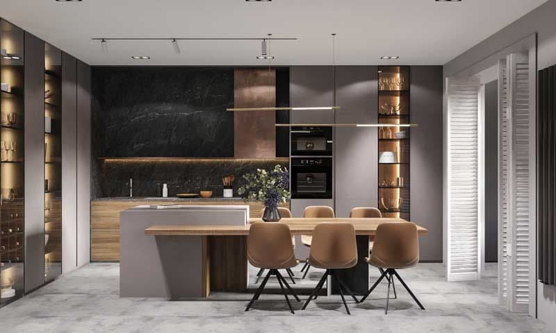 Decoracion De Interiores Una Casa Familiar Minimalista Moderna Y Urbana Foto 1