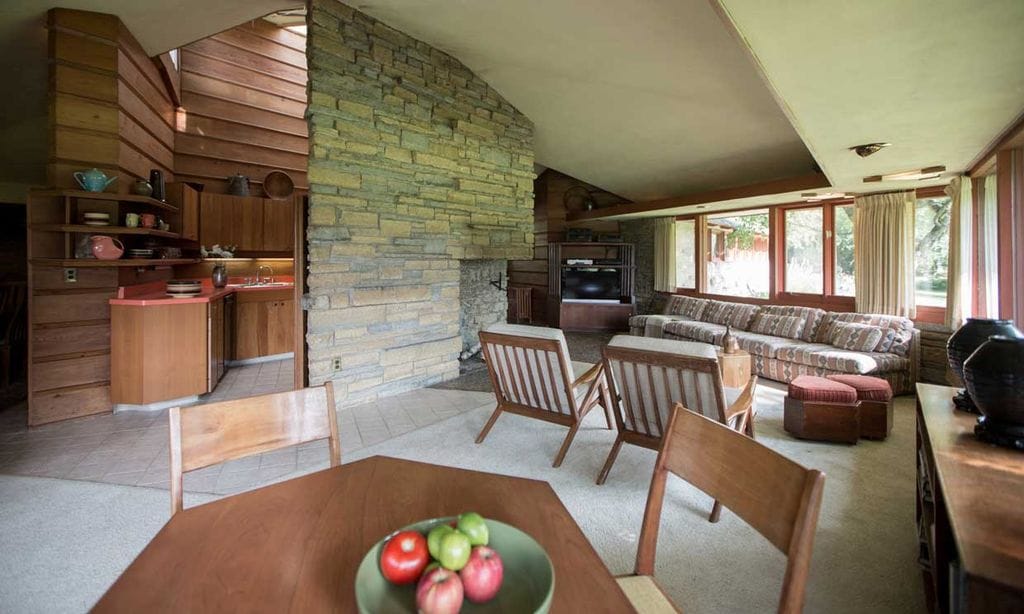 ¿Qué tal unas vacaciones en una casa diseñada por Frank Lloyd Wright? ¡Haz las maletas!