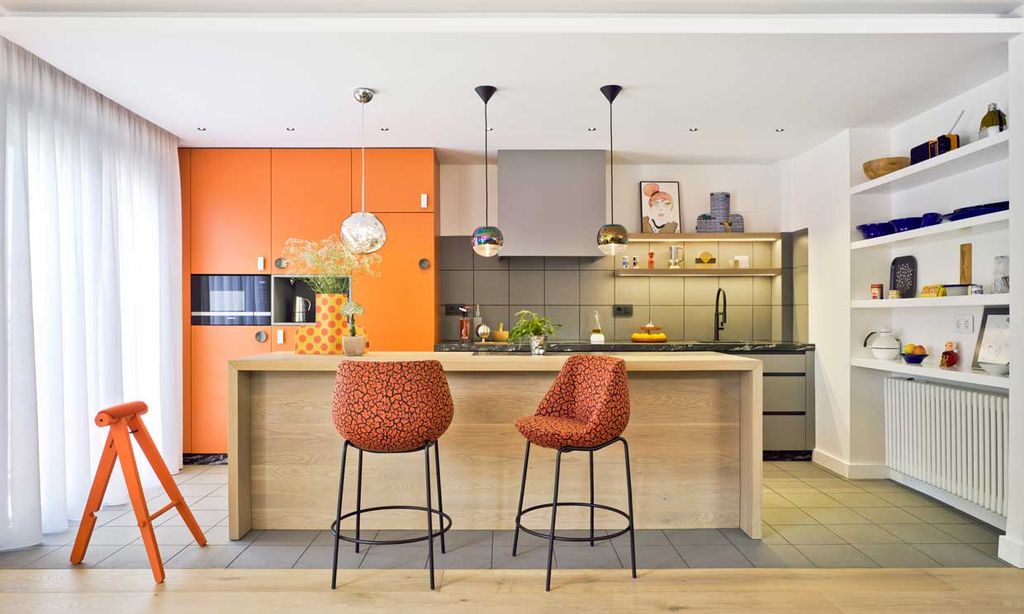 Decoracion De Cocinas Modernas A Todo Color Unicas Y Llenas De Estilo Foto 1