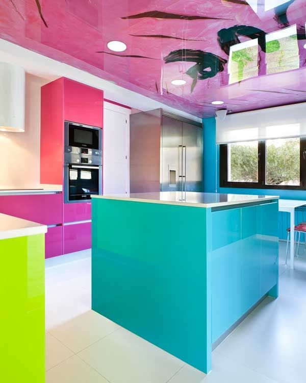 Decoración de cocinas: modernas, a todo color, únicas y llenas de