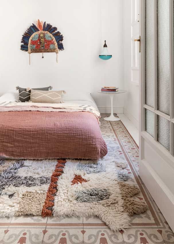 Alfombras: cómo usarlas para decorar tu dormitorio - Foto 8