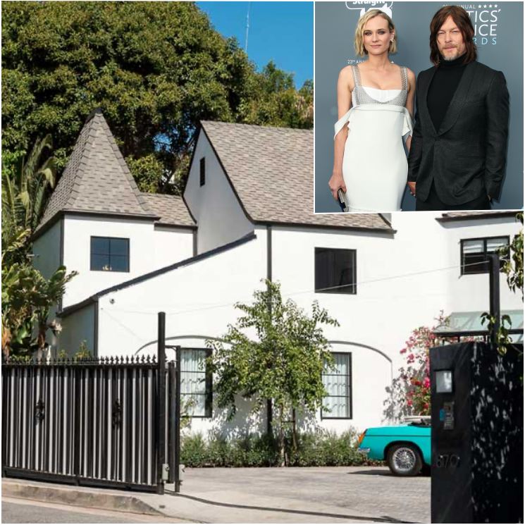 La nueva mansión de Norman Reedus y Diane Kruger es un castillo moderno