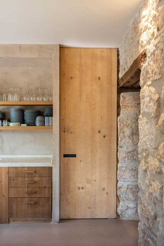 Casa de campo: Una vivienda construida en piedra y un estilo rústico