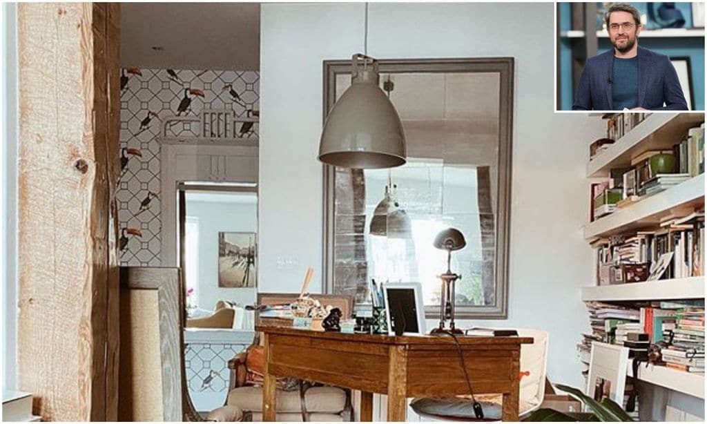 La casa de Máximo Huerta, un piso con mucho encanto y alma parisina