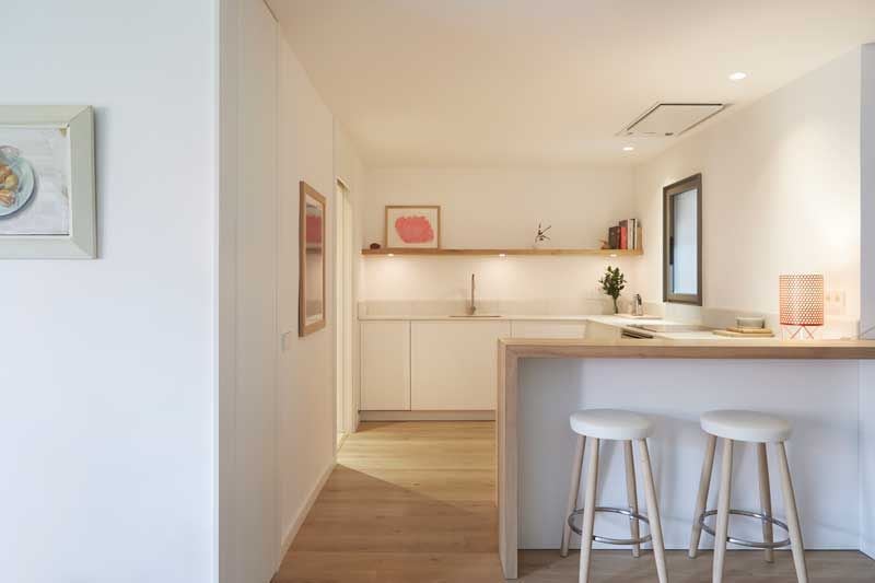 Formas de colocar las mesas de cocina - Foto 1