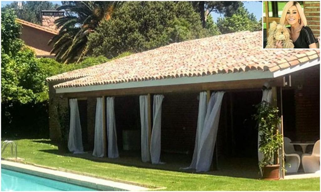 La espectacular nueva casa de Bibiana Fernández a las afueras de Madrid